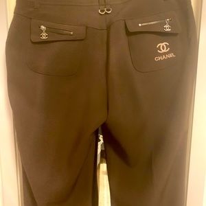 CHANEL brown vintage slacks. Never before used. Size 8 (fits like a US size 4).